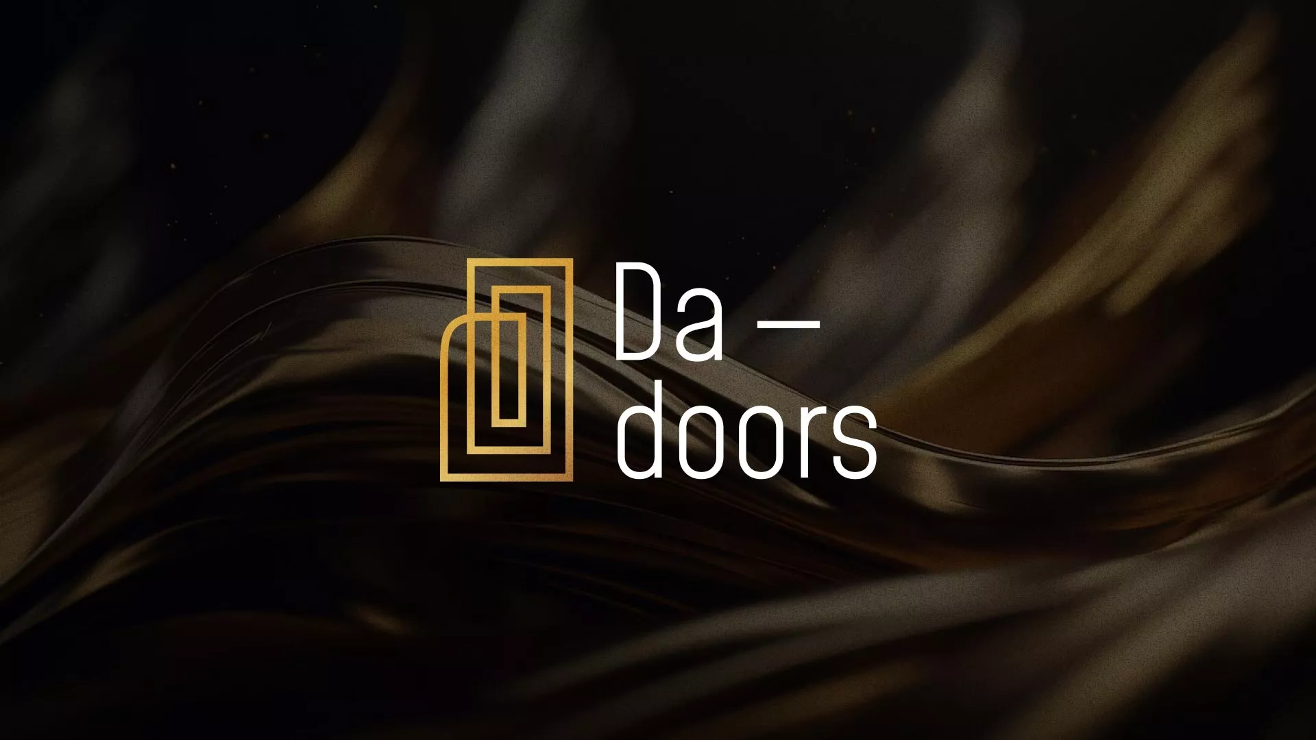 Разработка логотипа для компании «DA-DOORS» в Советском